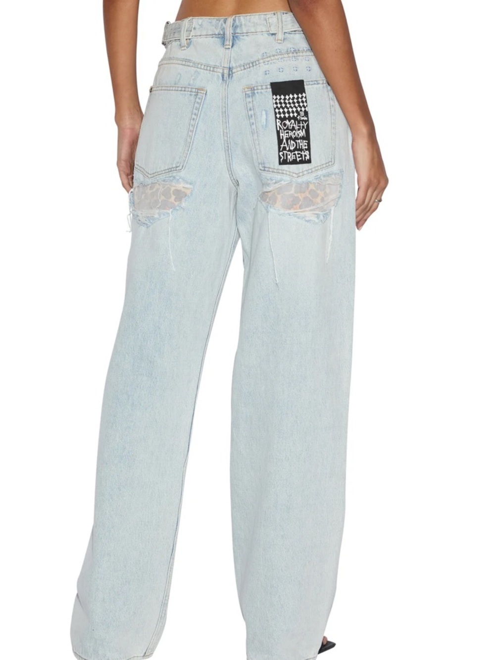 Ksubi Lowrider Rampant Ripped Light Wash Jeans